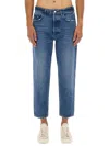 Amish Jeremiah Stone Washed Jeans In Blue