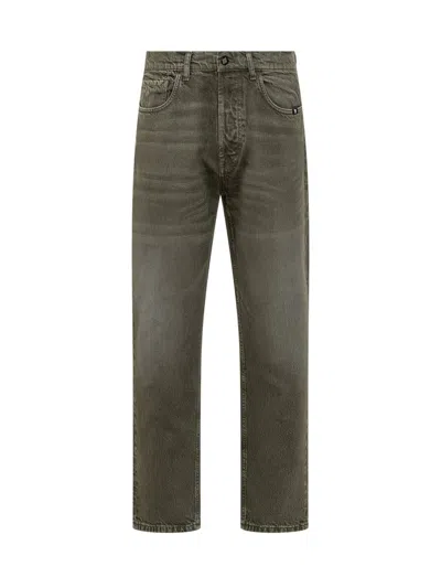 Amish Jeremiah Straight Jeans In Green
