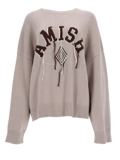 Amish Jersey With Logo In Neutral