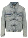 Amish Dan Sablon Gabardine Denim Jacket