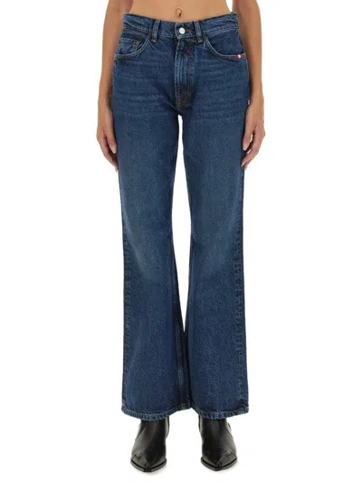 Amish Kendal Straight Jeans In Blue