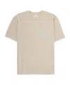 Amish Laser Print Distressed T-shirt In Neutral