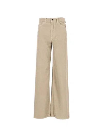 Amish Linda Corduroy Trousers In Nude