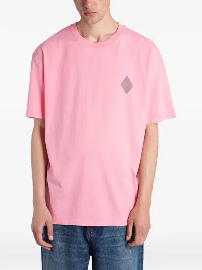 Amish Logo-print T-shirt In Pink