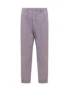 Amish Pleated Trousers In Purple