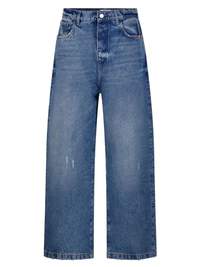 Amish Loose Fit Jeans In Blue