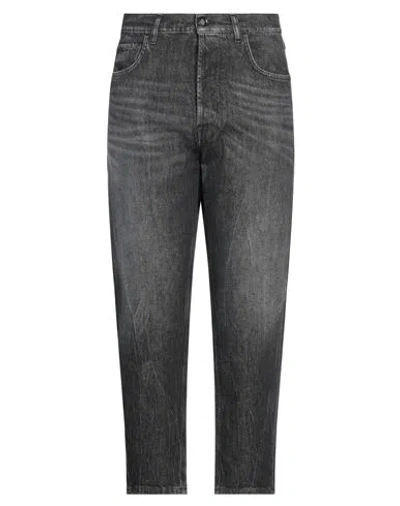 Amish Man Jeans Black Size 32 Cotton, Elastane