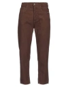 Amish Man Pants Cocoa Size 31 Cotton In Brown