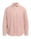 Amish Man Shirt Antique Rose Size S Cotton In Pink