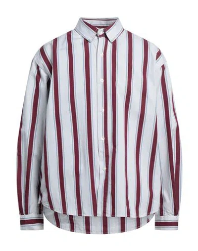 Amish Man Shirt Burgundy Size Xl Cotton In Red