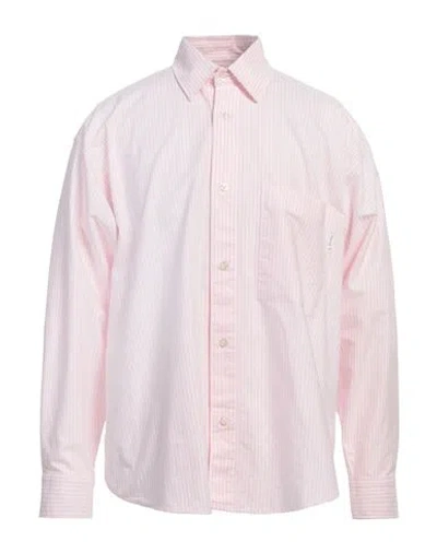 Amish Man Shirt Pink Size M Cotton