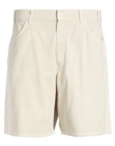 Amish Man Shorts & Bermuda Shorts Beige Size 38 Cotton In Neutral