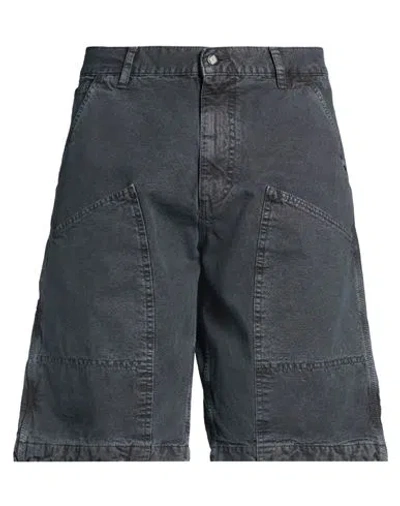 Amish Man Shorts & Bermuda Shorts Grey Size 34 Cotton In Gray