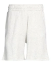 Amish Man Shorts & Bermuda Shorts Light Grey Size S Cotton