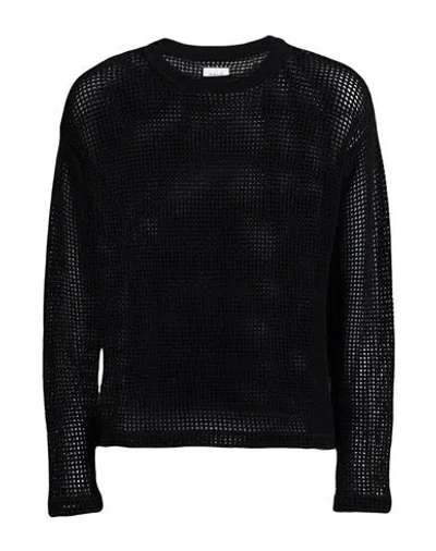 Amish Man Sweater Black Size L Cotton