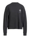 Amish Man Sweatshirt Charcoal Size Xl Cotton In Black