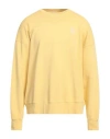 Amish Man Sweatshirt Marigold Size M Cotton In Yellow