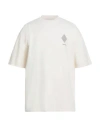 Amish Man T-shirt Cream Size Xxl Cotton In White