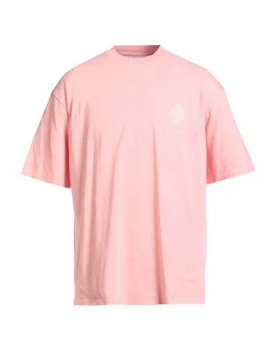 Amish Man T-shirt Salmon Pink Size Xxl Cotton