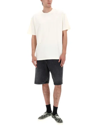 Amish Men's Mini Shorts For Ss26 In White