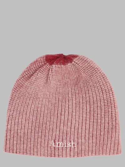 Amish Mini Fedora Hat For Men In Bordeaux