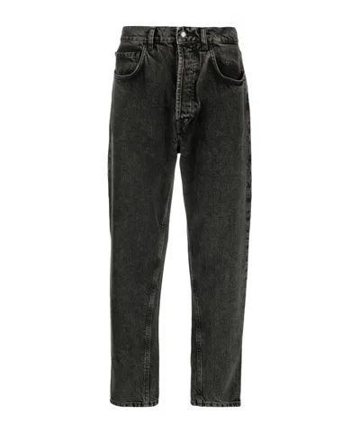 Amish Multi-pocket Jeans In Black