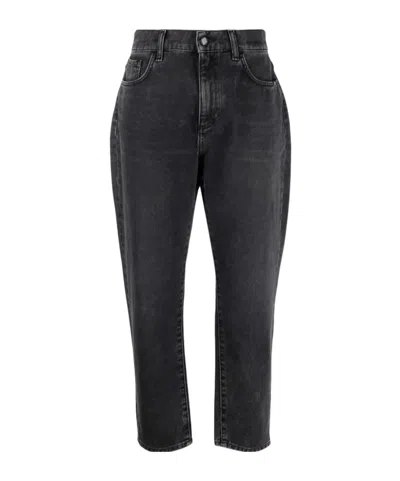 Amish Multi-pocket Jeans In Black
