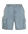 Amish Bermuda Cargo Shorts In Gray