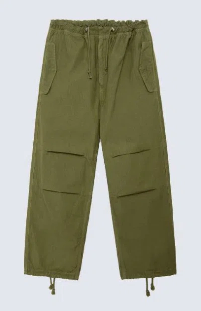 Amish Parachute Man  Ripstop Sw Clothing In Army Green