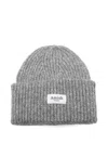 Amish Ribbed Beanie In Gray