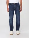 Amish Short  Men Color Denim In Blue