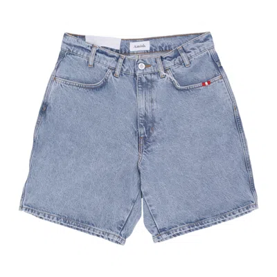 Amish Short Men's Jeans Bermuda Bernie Denim Real Stone