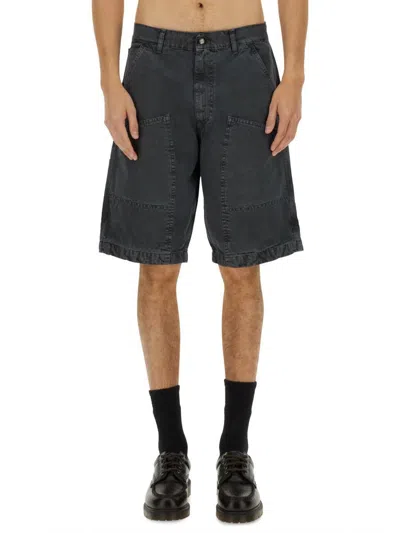 Amish "super Knee" Shorts In Black