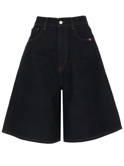 Amish Shorts In Denim In Blue