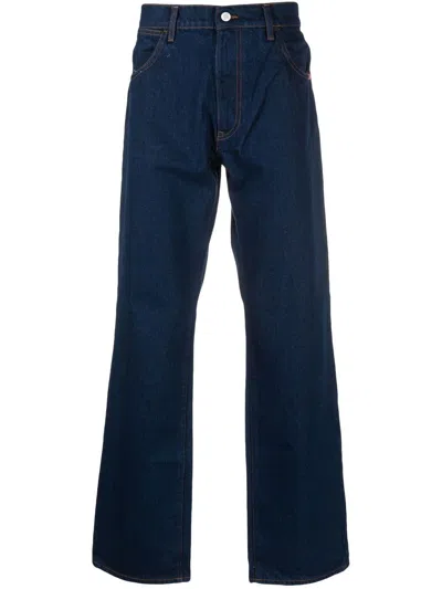 Amish Straight-leg Denim Jeans In Blue