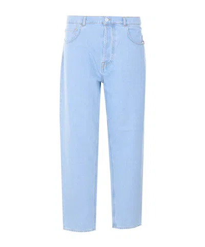Amish Straight Leg Jeans In Blue