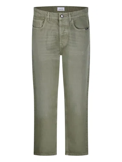Amish Straight-leg Jeans In Green