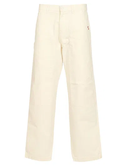 Amish Super Knee Jeans White