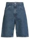 Amish Supplies Man Denim Shorts Blue Size 32 Cotton In Blue