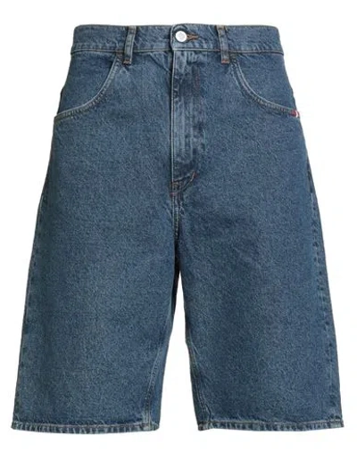 Amish Supplies Man Denim Shorts Blue Size 32 Cotton