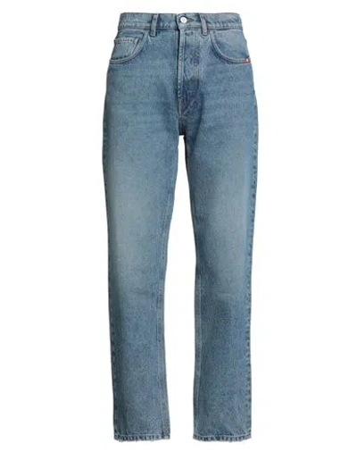 Amish Supplies Man Jeans Blue Size 32 Polyester, Cotton
