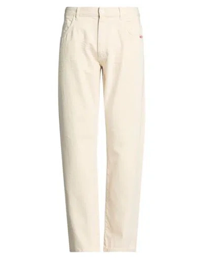 Amish Supplies Man Jeans Cream Size 34 Cotton In White