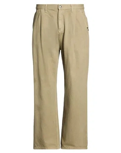 Amish Supplies Man Jeans Khaki Size M Cotton In Beige