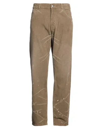 Amish Supplies Man Pants Taupe Size 31 Cotton In Grey