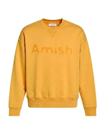 Amish Supplies Man Sweatshirt Mandarin Size S Cotton