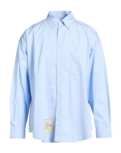 Amish Supplies X Dan Sablon Man Shirt Light Blue Size Xl Cotton