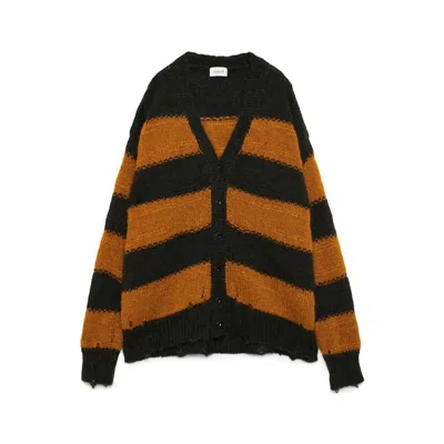 Amish Sweater In Aj9 Charcoal/duck