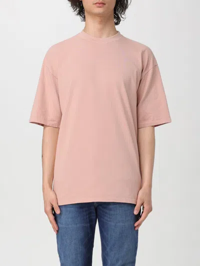 Amish T-shirt  Men Color Pink