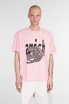Amish Graphic-print T-shirt In Pink