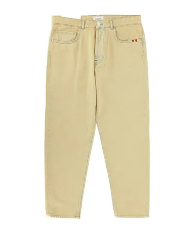 Amish Tapered Jeans In Gold